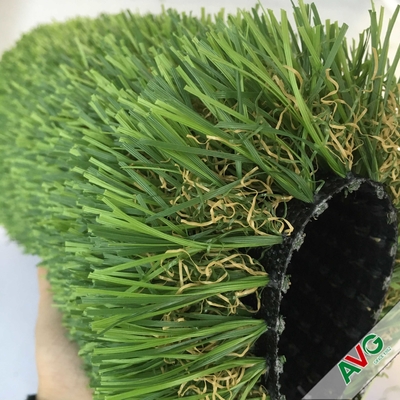 La CINA PE del monofilamento + superficie grassottella dell'erba artificiale all'aperto riccia dei pp 12400Dtex fornitore