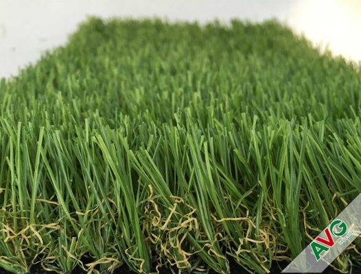 La CINA 3 / 8&quot; erba artificiale del giardino piano materiale del PE + dei pp del calibro per la mostra fornitore