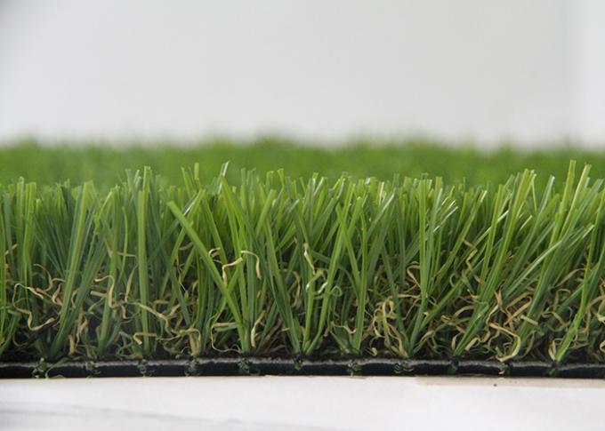 Altezza riciclabile d'abbellimento verde dell'erba artificiale 40mm di salute dell'hotel 0