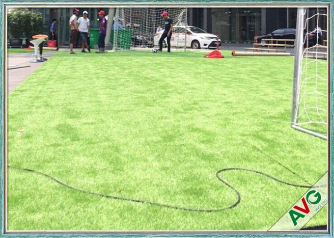 PE artificiale del monofilo dell'erba del Faux del giardino di zona residenziale + materiale riccio del PPE 0
