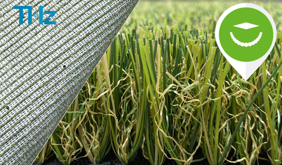 La CINA Prato inglese di plastica dell'interno di colore verde che abbellisce la protezione artificiale sintetica dell'erba tappeto THZ del tappeto erboso fornitore