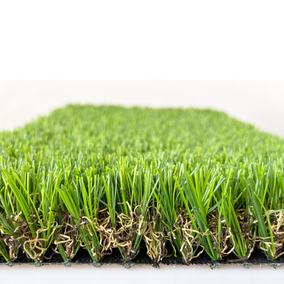 La CINA Doppio Wave piano modella il rotolo artificiale sintetico dell'erba del tappeto erboso per il giardino naturale fornitore