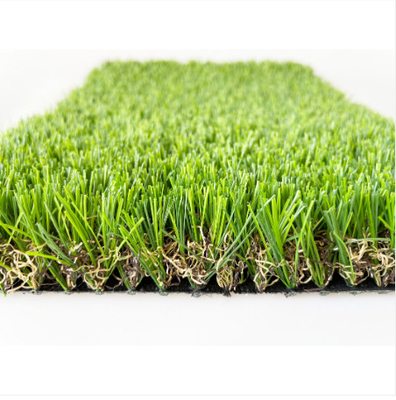 Porcellana Prato inglese di plastica di colore verde che abbellisce l'erba tappeto artificiale sintetica del tappeto erboso per il giardino fornitore