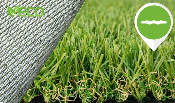 Protezione sintetica di plastica artificiale dell'erba ECO del tappeto erboso 35mm Gazon Artificiel per il giardino fornitore