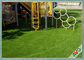 Cassaforte artificiale di sguardo naturale ad alta densità dell'erba del campo da giuoco per i bambini fornitore