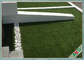Il tetto UV anti- che abbellisce l'erba artificiale S modella il PE del monofilo + PPE riccio fornitore