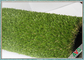 Colore verde all'aperto che abbellisce il tappeto erboso artificiale sembrante dell'erba dell'erba sintetica Nizza fornitore
