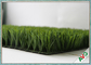Il tappeto erboso artificiale sembrante naturale del prato inglese dell'erba di calcio sintetico tappezza il tipo diritto del filato fornitore