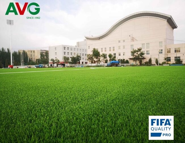 ultime notizie sull'azienda AVG viene il primo sistema tessuto dell'erba in Cina  0